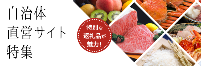 自治体直営サイト特集